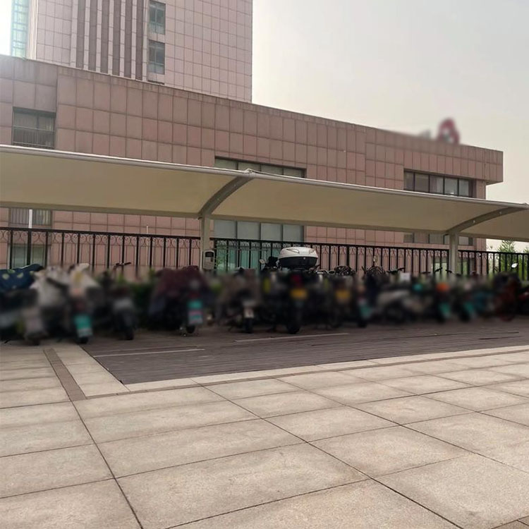 霍邱县膜结构电动车棚