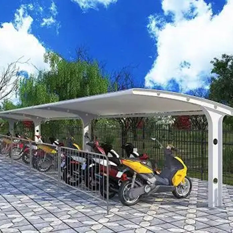 霍邱县膜结构电动车棚